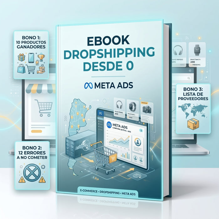 Ebook Cómo hacer dropshipping en Argentina con publicidad en Meta Ads